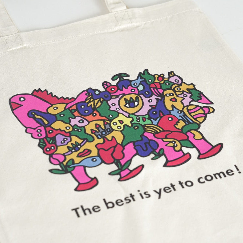 【TOTE BAG】A COFFEE , A BOOK , AND... / IVORY
