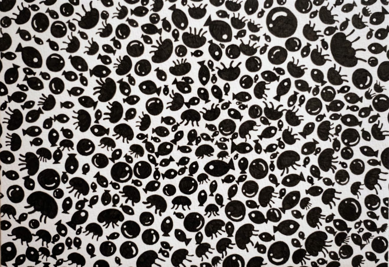 monochrome sea land2