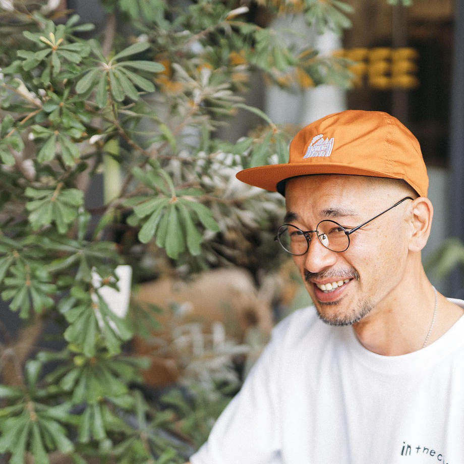 Factory  キャップ  オレンジ