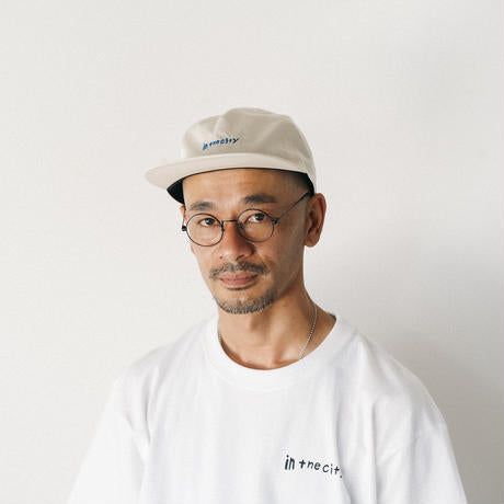 in the city  キャップ  アイボリー