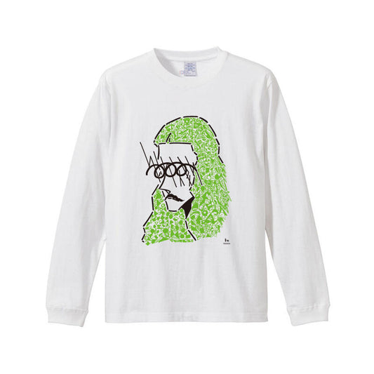 OKI × GENIUS ロングスリーブ Tシャツ(ライムグリーン)