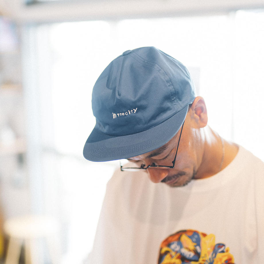 in the city  キャップ  アイボリー
