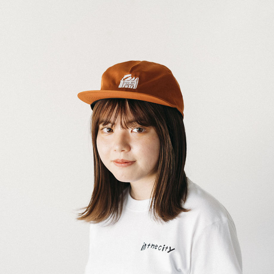 Factory  キャップ  オレンジ