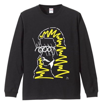 OKI × fa　ロングスリーブ Tシャツ（ブラック）