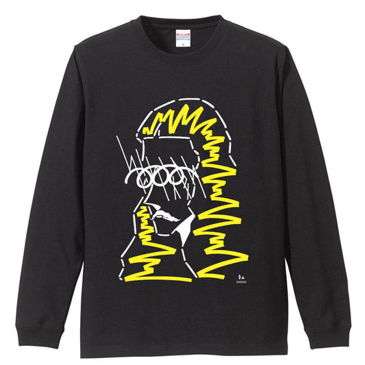 OKI × fa　ロングスリーブ Tシャツ（ブラック）