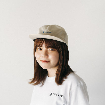 in the city  キャップ  アイボリー