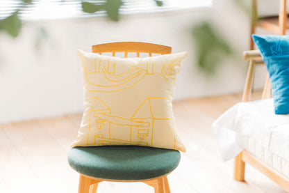 CUSHION〈 post 〉yellow