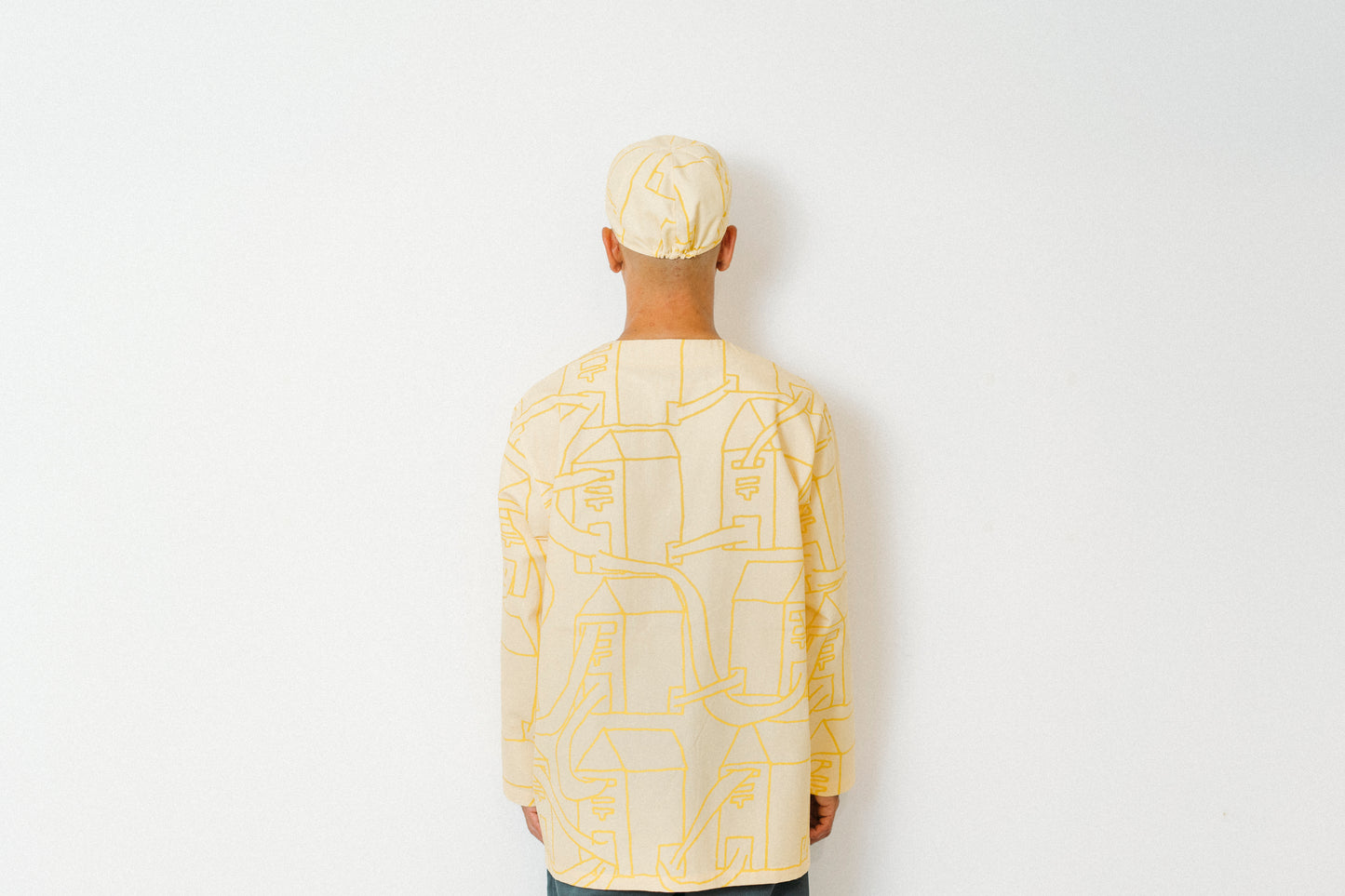 SHIRT 〈 post 〉yellow