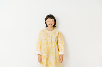 SHIRT 〈 post 〉yellow