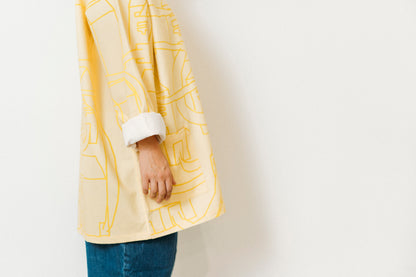 SHIRT 〈 post 〉yellow