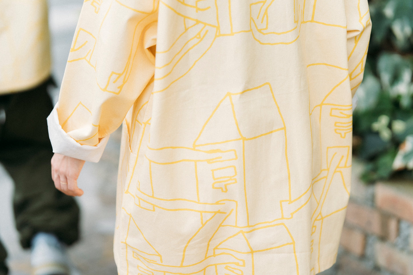 SHIRT 〈 post 〉yellow