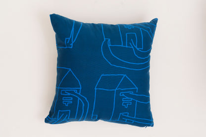 CUSHION〈 post 〉navyblue