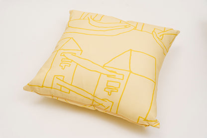 CUSHION〈 post 〉yellow