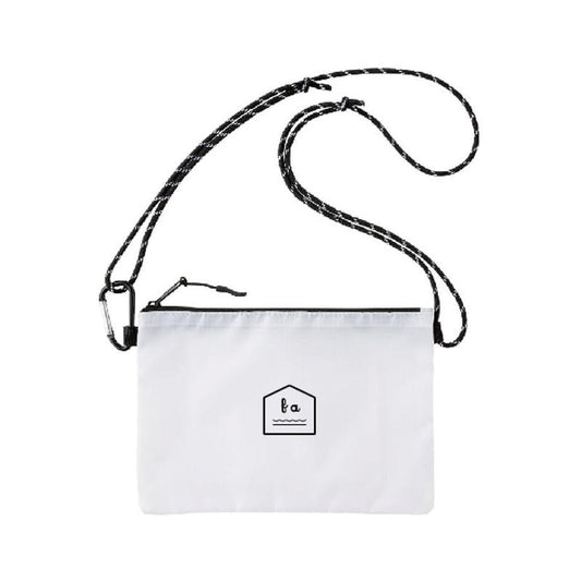 fa ロゴ サコッシュ(ホワイト)